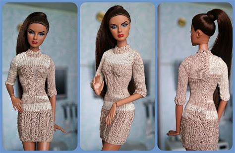 Outfit Dress Clothes For Fashion Royalty Poppy Parker Barbie Fr2