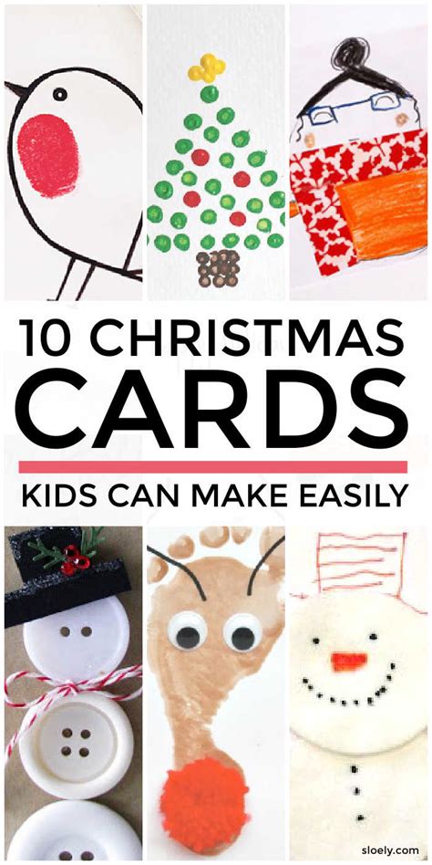 Christmas Cards Kids Can Make