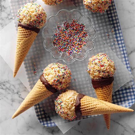 Ice Cream Cone Treats Recipe How To Make It