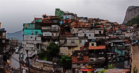 Favelas Of Rio De Janeiro Brazilian Slums