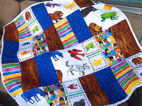 Eric carle (born june 25, 1929) is an american designer, illustrator, and writer of children's books. Brown Bear by Eric Carle Crib Quilt. $65.00, via Etsy ...