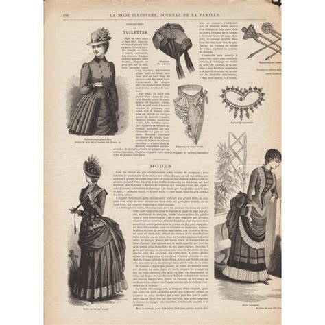 Complete Magazine La Mode Illustree 1884 N25