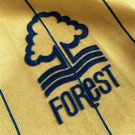 Nottingham forest, nottingham, united kingdom. The Classic Nottingham Forest 'Yellow' away kit from 1979 ...