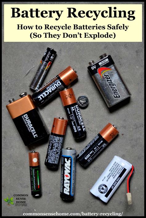 Battery Recycling How To Recycle Safely So They Dont Explode
