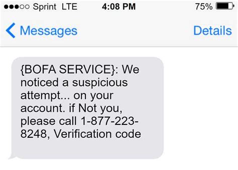 Fake Bank Of America Emailtext Message Scam Explained