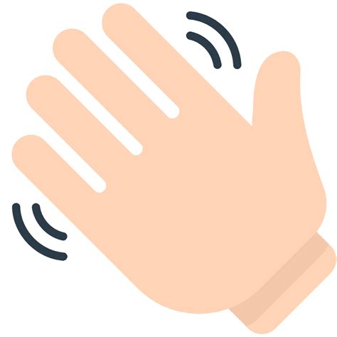 Waving Hand Emoji Clipart Free Download Transparent Png Creazilla