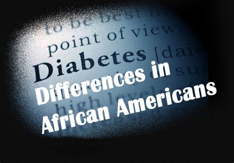 Diabetes Differences In African Americans Dr Greg Hall