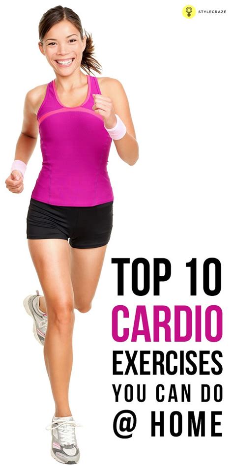 17 Best Cardio Exercises You Can Do At Home Cardio Best Cardio