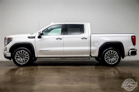 2023 Gmc Sierra 1500 Denali Ultimate 382 Miles White Frost Tricoat Crew