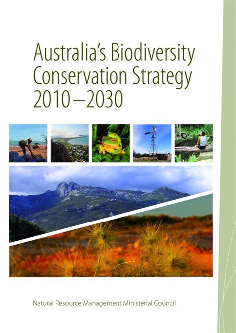 Australias Biodiversity Conservation Strategy 2010 2030
