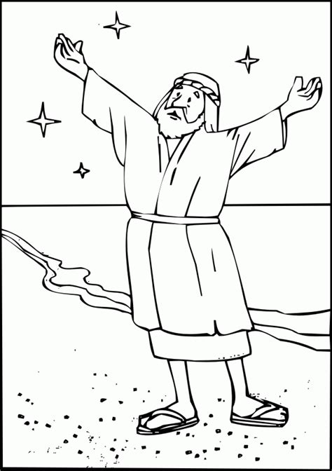 Pictures Of Abraham In The Bible Coloring Home