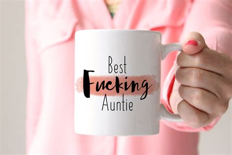 best fucking aunt auntie mug funny mug t for aunt etsy