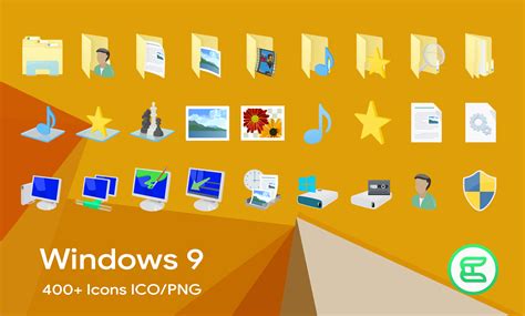 Windows 9 Icons By Eatosdesign On Deviantart