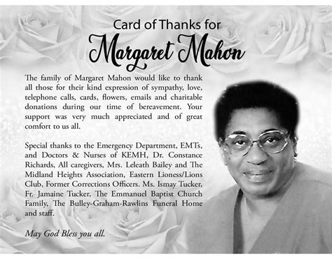 Margaret Mahon Obituary 2020 Hamilton Bermuda The Royal Gazette