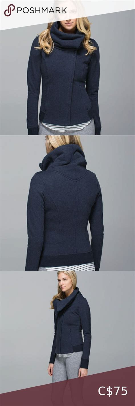 Lululemon Karmacollected Jacket Heathered Inkwell | Clothes design ...