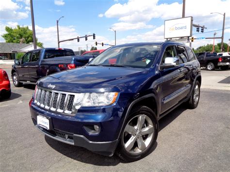 Used 2013 Jeep Grand Cherokee 4wd 4dr Overland For Sale In Denver