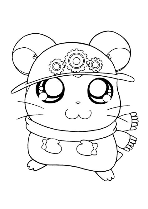 Coloring Pages Hamtaro Pictures To Pin On Pinterest Hamtaro
