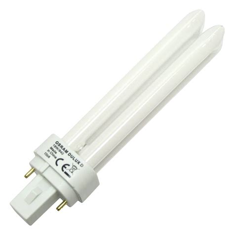 Osram Dulux D Compact Fluorescent Pl D 26 Watt 2 Pin 840 Cool White