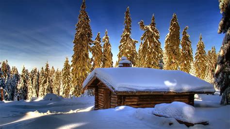 Snow Cabin Wallpapers Top Free Snow Cabin Backgrounds Wallpaperaccess
