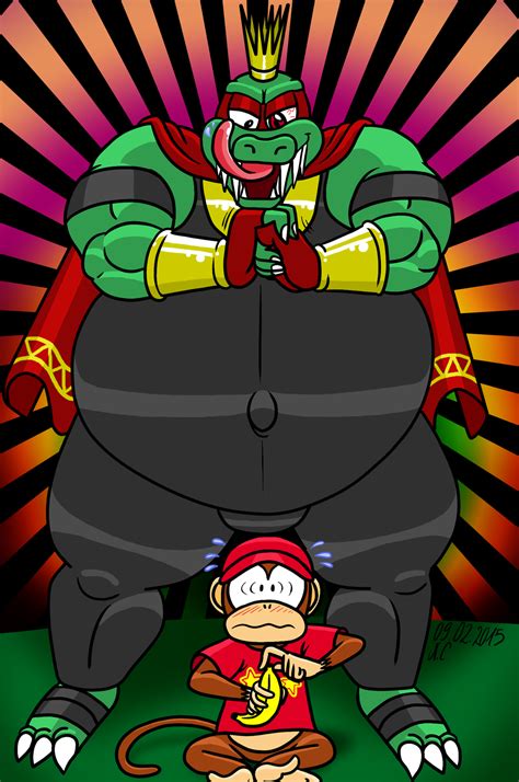 Rool charge forwards to grab some opponents then jump into his island fortress and send a massive energy beam towards dk island, where the opponents are, which destroys the island and does major damage to any and all opponents. Wrestler King K. Rool — Weasyl