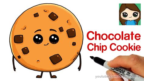 15 chips drawing cartoon professional designs for business and education. How to Draw a Chocolate Chip Cookie | The Emoji Movie ...