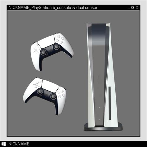 Nicknamesims4 Playstation 5console And Dual Sensor