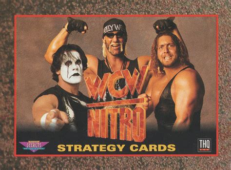 WCW Nitro Official Strategy Guide Cards Prima Publishing WrestlingTradingCards Com