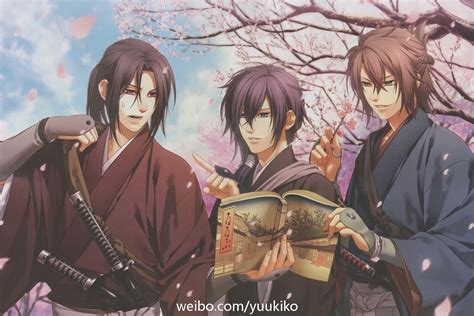 Hakuouki Shinsengumi Kitan Series Anime Characters Cool Wallpaper