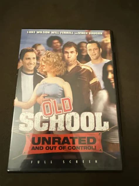 Old School Dvd 2003 Full Frame Unrated Version Like New 498
