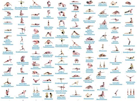 Yoga Posses With Names Yoga Poses Yoga And Pose