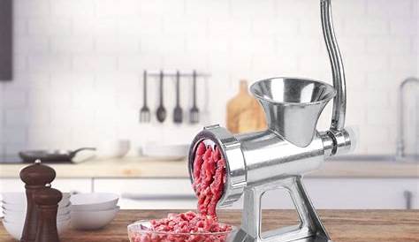 Tebru Household Kitchen Manual Meat Grinder Hand Crank Meat Pepper