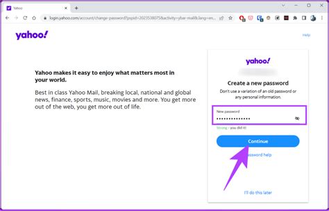 How To Change Your Yahoo Mail Password Guiding Tech