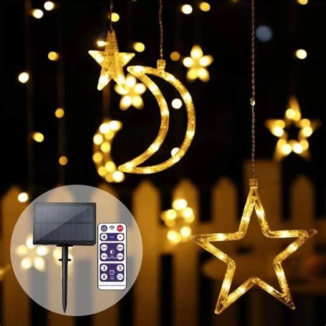 Solar Star Moon String Lights For Curtains Decoration Zolo Light