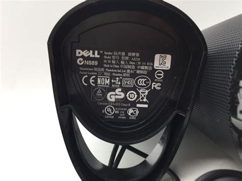 Black Dell Ax210 Usb Powered Multimedia Speaker System Free Shipping Ebay