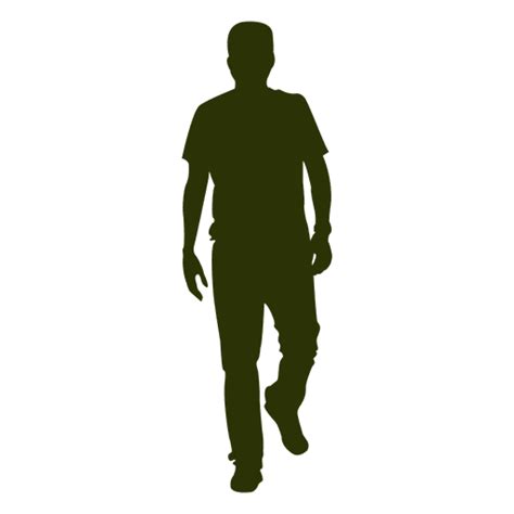 Hombre Caminando Silueta 8 Descargar Pngsvg Transparente