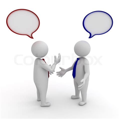 You may download the files for your own personal or classroom use only. Two businessmen standing and talking ... | Stock image ...