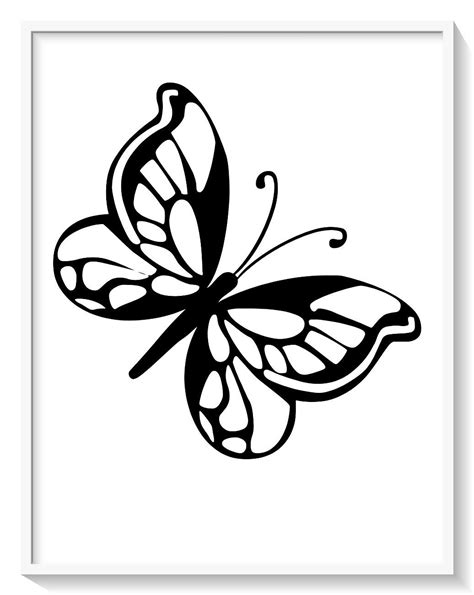 Dibujos Super Bonitos De Mariposas Para Imprimir Y Colorear