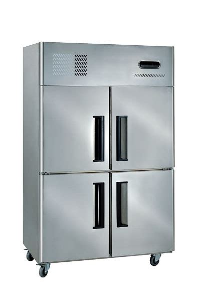 4 Door Stainless Steel Upright Freezer Bakers Shoppee Pvt Ltd