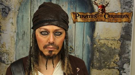 Captain Jack Sparrow Makeup Pirates Of The Caribbean Makeup