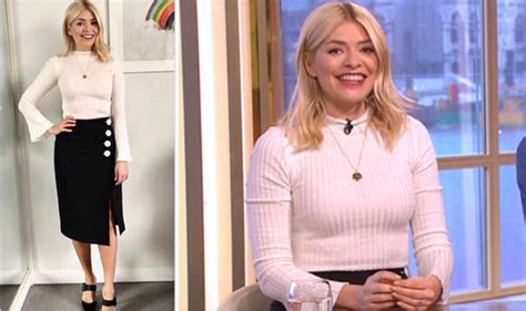 Holly Willoughby This Morning Star Shows Of Racy Outfit On Instagram
