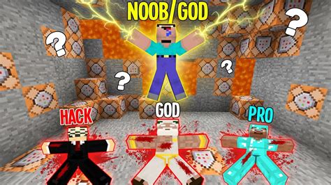 Minecraft Noob Vs Pro Vs Hacker Vs God Noob Killing