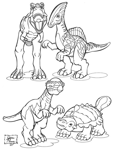 World of warcraft coloring pages printable at getcolorings template. Cartoon Dinosaur Coloring Pages - Coloring Home