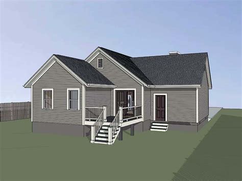 Cottage Style House Plan 75529 With 4 Bed 2 Bath 1 Car Garage