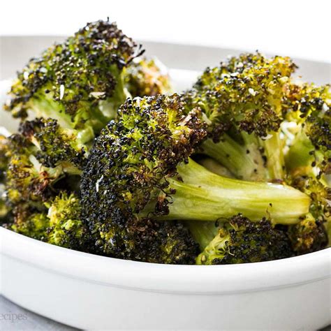 Roasted Broccoli With Parmesan Cheese Recipe Image Of Food Recipe
