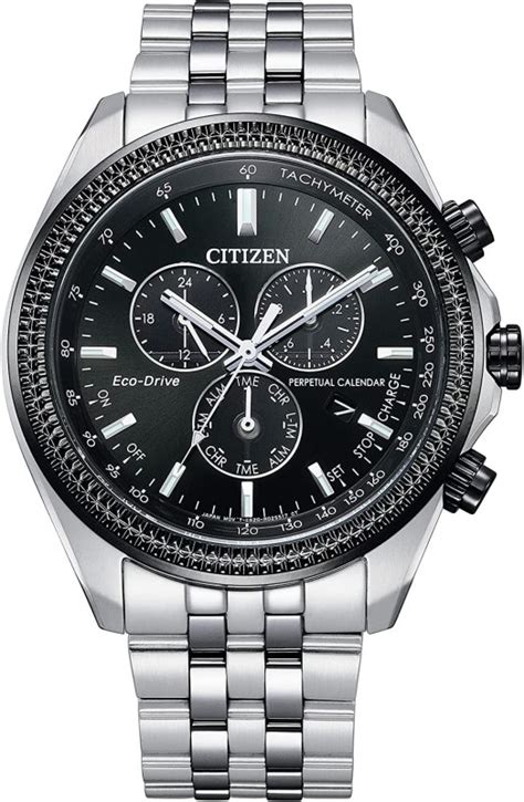 Citizen Mens Eco Drive Sport Luxury Pcat Chronograph Watch Stainless
