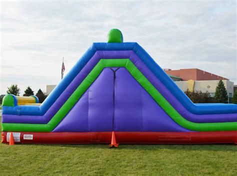 30 Ft Rock Climb Slide Midwest Inflatables