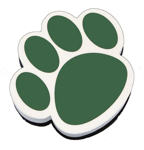 Green Tiger Paws Clipart Best