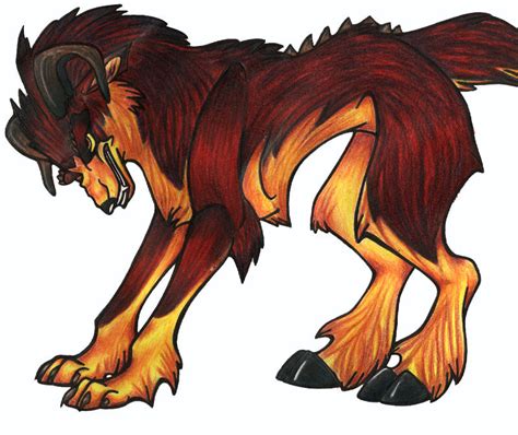 Demon Dog By Lmai On Deviantart