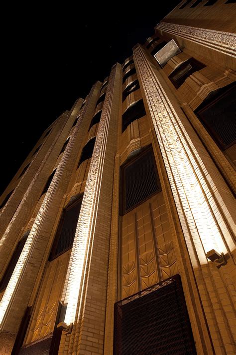 Led Light Walker Tower Apartment Building New York Work Projects