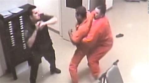 Jailer Gets Attacked Inmate Steps In To Help Cnn Video